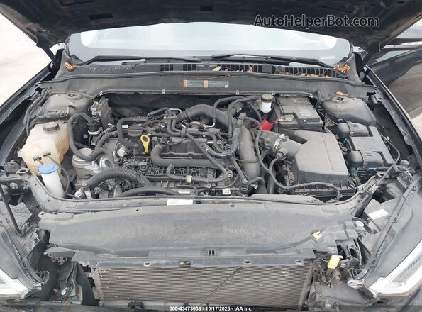 3FA6P0CD7LR116357 2020 FORD FUSION Black Widok z tyłu