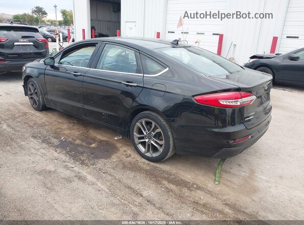 3FA6P0CD7LR116357 2020 FORD FUSION Black Tył lewy