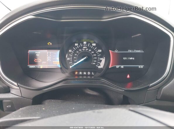 3FA6P0CD7LR116357 2020 FORD FUSION Black Widok tylnych siedzeń