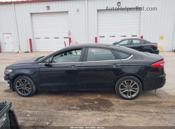 3FA6P0CD7LR116357 2020 FORD FUSION Black Widok wnętrza 360 stopni