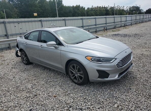 3FA6P0CD7LR118304 2020 FORD FUSION Silver Przód prawy