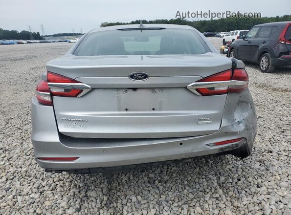 3FA6P0CD7LR118304 2020 FORD FUSION Silver Widok z tyłu