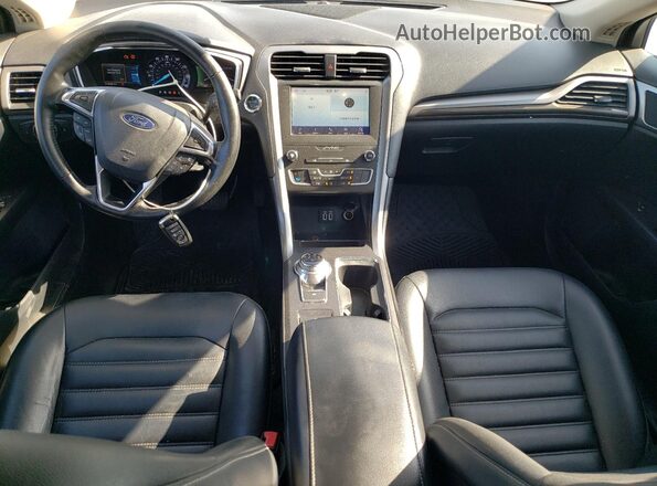 3FA6P0CDXLR131046 2020 FORD FUSION Silver Вид панелі приладів
