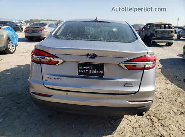 3FA6P0CDXLR131046 2020 FORD FUSION Silver Вид ззаду
