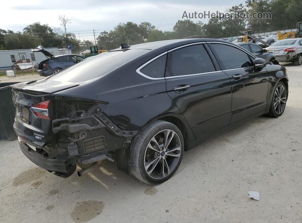 3FA6P0D93LR174119 2020 FORD FUSION Black Trasero derecho