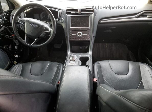 3FA6P0D93LR174119 2020 FORD FUSION Black Vista del salpicadero