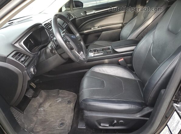 3FA6P0D93LR174119 2020 FORD FUSION Black Vista interior delantera