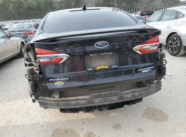 3FA6P0D93LR174119 2020 FORD FUSION Black Vista trasera