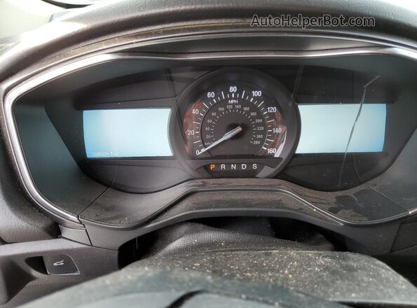 3FA6P0D93LR174119 2020 FORD FUSION Black Vista del cuadro de instrumentos