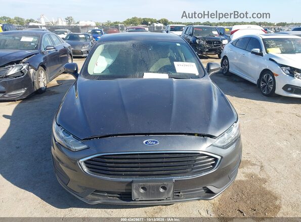 3FA6P0G73LR125738 2020 FORD FUSION Gray Առջևի վահանակի տեսք