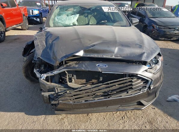 3FA6P0G74LR250828 2020 FORD FUSION Черный Вид спереди