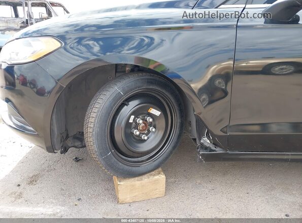 3FA6P0H72HR388230 2017 FORD FUSION Black წინა ხედი