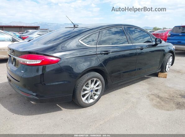3FA6P0H72HR388230 2017 FORD FUSION Black უკანა მარჯვენა