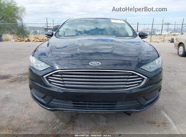 3FA6P0H72HR388230 2017 FORD FUSION Black უკანა სალონის ხედი