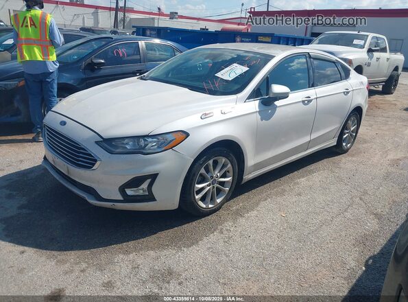 3FA6P0HD0LR108528 2020 FORD FUSION White Передня ліва чверть
