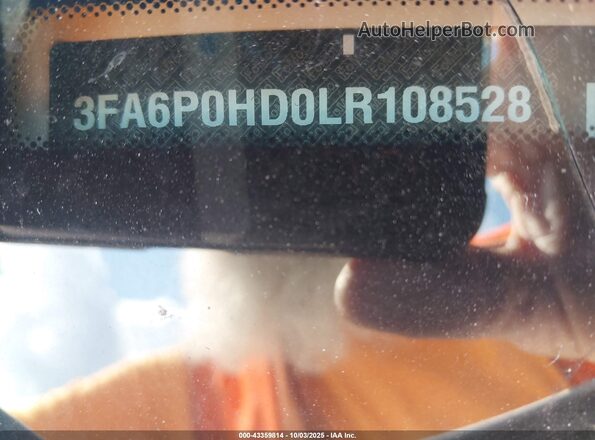 3FA6P0HD0LR108528 2020 FORD FUSION White Вид підкапотного простору