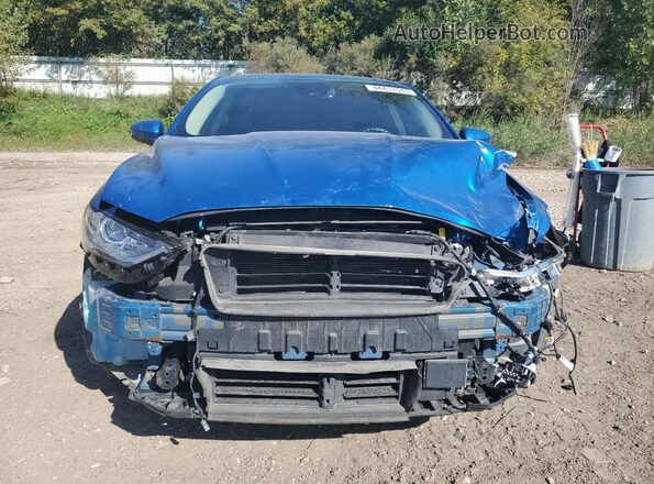 3FA6P0HD0LR167675 2020 FORD FUSION Blue Вид спереду