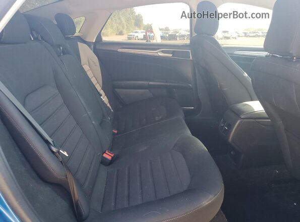 3FA6P0HD0LR167675 2020 FORD FUSION Blue Вид задніх сидінь