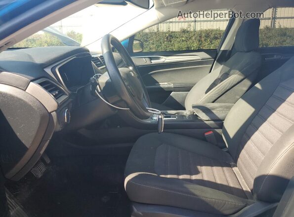3FA6P0HD0LR167675 2020 FORD FUSION Blue Вид салону спереду
