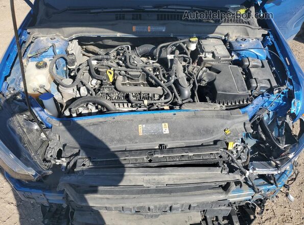 3FA6P0HD0LR167675 2020 FORD FUSION Blue Вид задньої частини салону