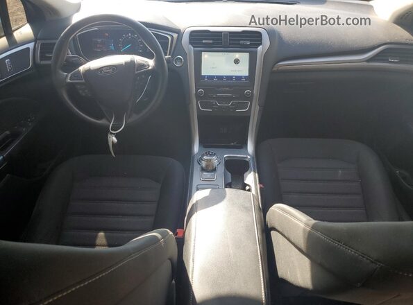 3FA6P0HD0LR167675 2020 FORD FUSION Blue Вид панелі приладів
