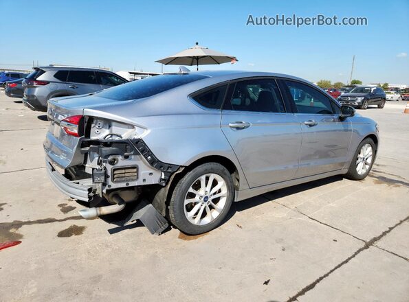 3FA6P0HD0LR187702 2020 FORD FUSION Silver Задня права чверть