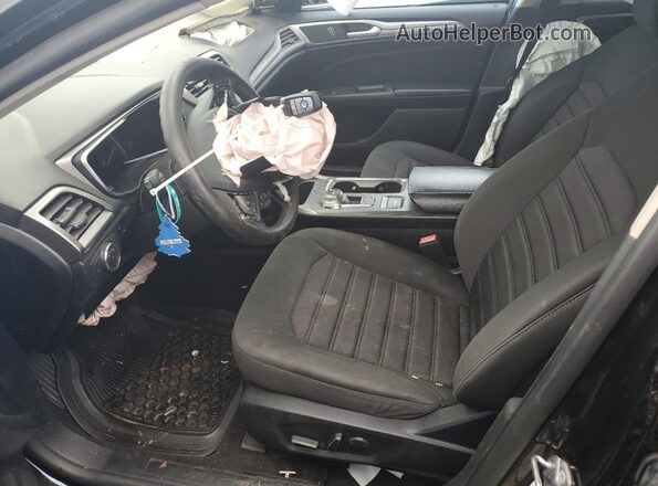3FA6P0HD0LR223839 2020 FORD FUSION Black Vista interior delantera