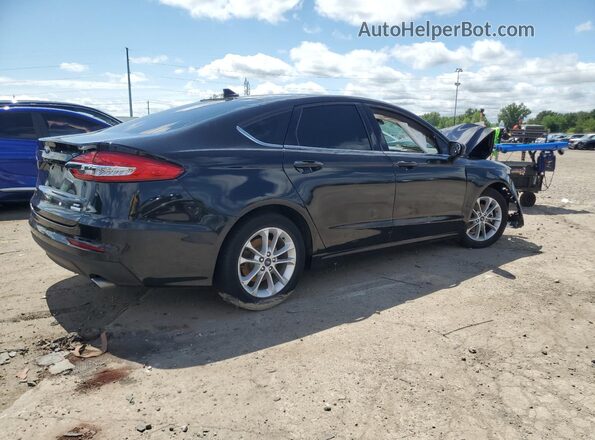 3FA6P0HD0LR223839 2020 FORD FUSION Black Trasero derecho