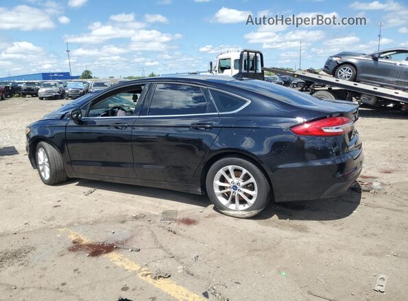 3FA6P0HD0LR223839 2020 FORD FUSION Black Trasero izquierdo