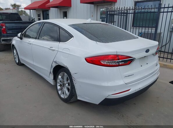 3FA6P0HD0LR258431 2020 FORD FUSION Белый Задняя левая четверть