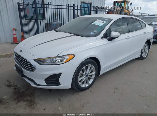 3FA6P0HD0LR258431 2020 FORD FUSION Белый Передняя левая четверть