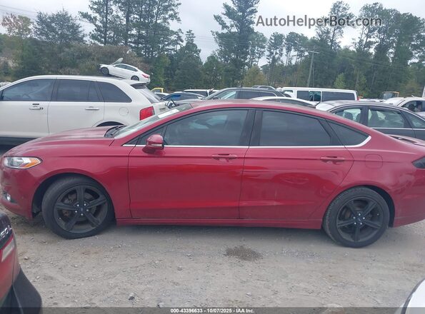 3FA6P0HD2GR112781 2016 FORD FUSION Red 