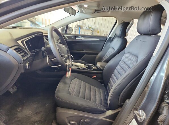 3FA6P0HD2GR202626 2016 FORD FUSION Серый Вид салона спереди