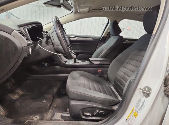 3FA6P0HD2LR189225 2020 FORD FUSION White Vista interior delantera