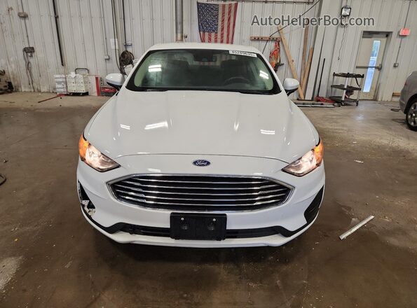 3FA6P0HD2LR189225 2020 FORD FUSION White Vista frontal