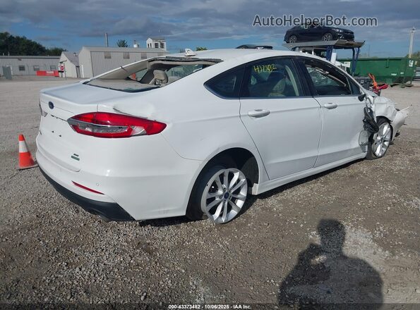 3FA6P0HD3LR107549 2020 FORD FUSION White Trasero derecho