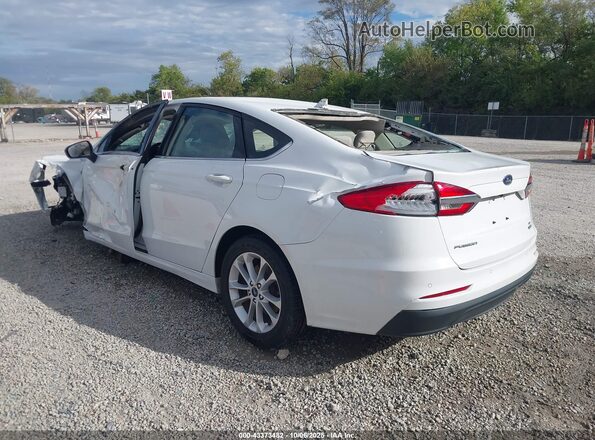 3FA6P0HD3LR107549 2020 FORD FUSION White Trasero izquierdo