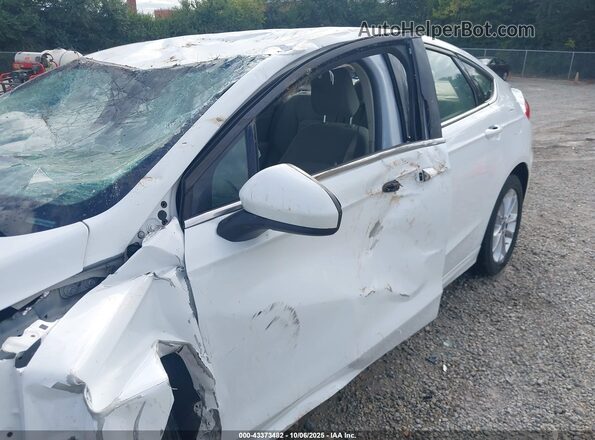 3FA6P0HD3LR107549 2020 FORD FUSION White 