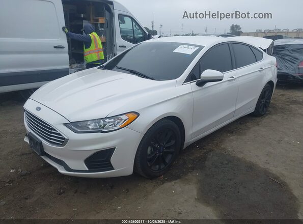 3FA6P0HD3LR181280 2020 FORD FUSION Белый Передняя левая четверть