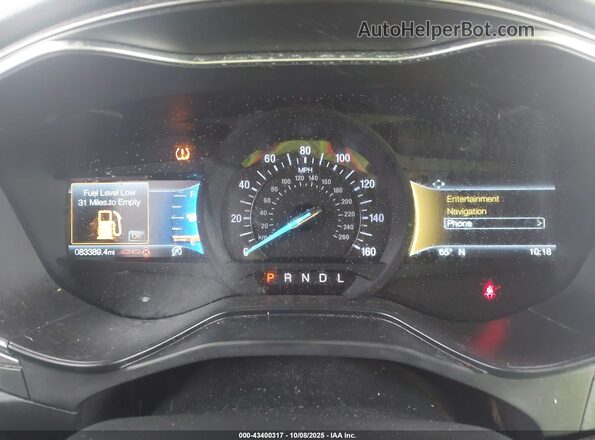 3FA6P0HD3LR181280 2020 FORD FUSION Белый Вид задних сидений