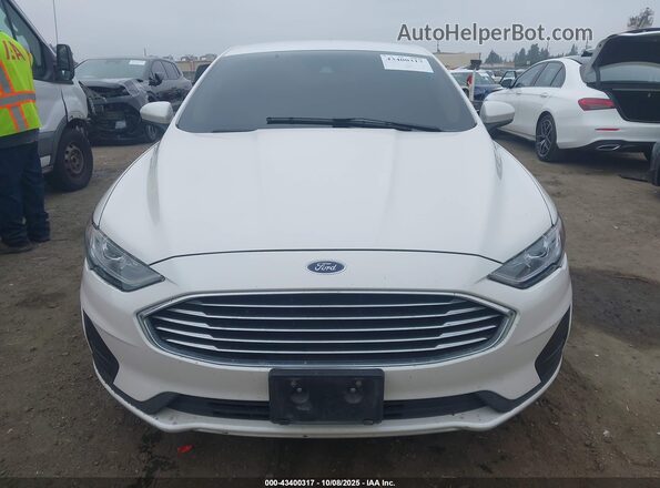 3FA6P0HD3LR181280 2020 FORD FUSION Белый Вид щитка приборов