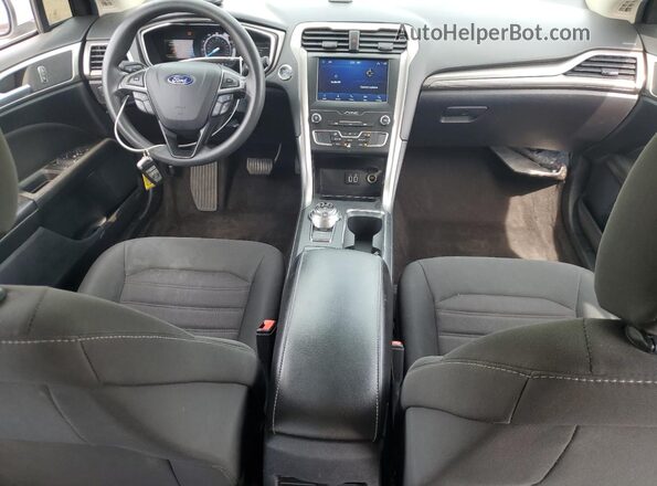 3FA6P0HD4LR167839 2020 FORD FUSION Белый Вид панели приборов