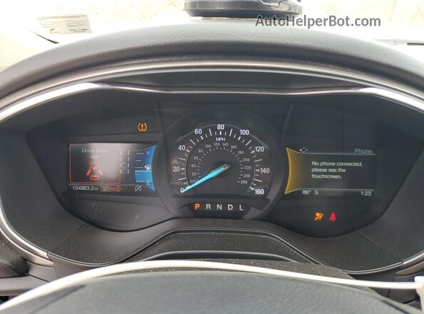 3FA6P0HD4LR167839 2020 FORD FUSION Белый Вид щитка приборов