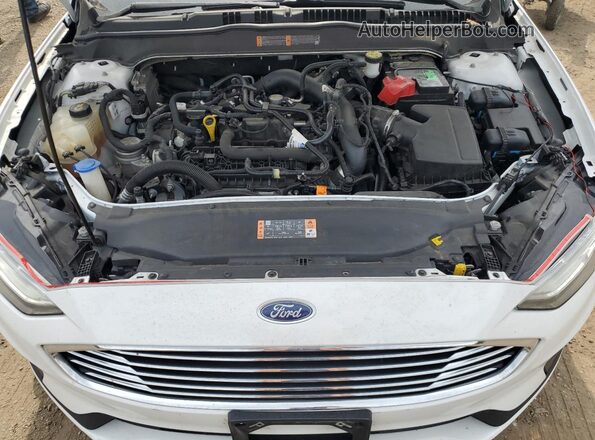 3FA6P0HD4LR167839 2020 FORD FUSION Белый Вид задней части салона