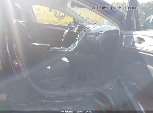3FA6P0HD4LR183717 2020 FORD FUSION Black Widok wnętrza z przodu