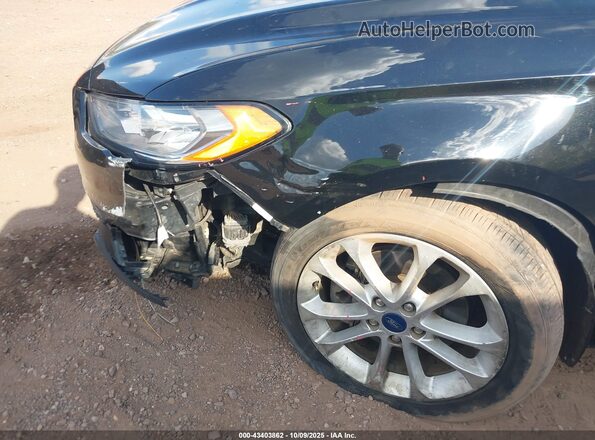 3FA6P0HD4LR183717 2020 FORD FUSION Black Widok z przodu