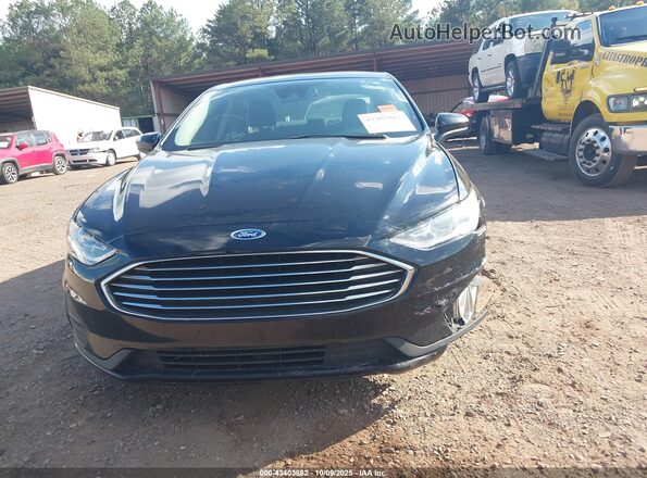 3FA6P0HD4LR183717 2020 FORD FUSION Black Widok wnętrza z tyłu