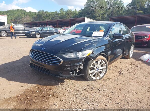 3FA6P0HD4LR183717 2020 FORD FUSION Black Przód lewy