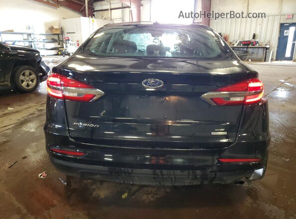 3FA6P0HD4LR221205 2020 FORD FUSION Черный Вид сзади