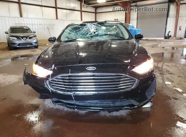 3FA6P0HD4LR221205 2020 FORD FUSION Черный Вид спереди